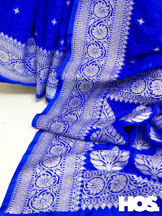 Neela - Pure Benaras - house of suhiNeela - Pure BenarasSariHouse Of SuhiBluehouse of suhiHOS784