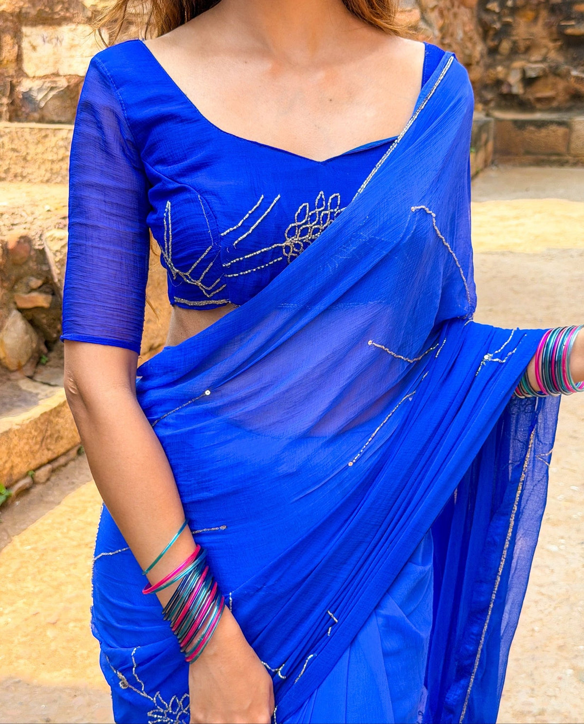 Neela - house of suhiNeelaSariHouse Of SuhiBluehouse of suhi