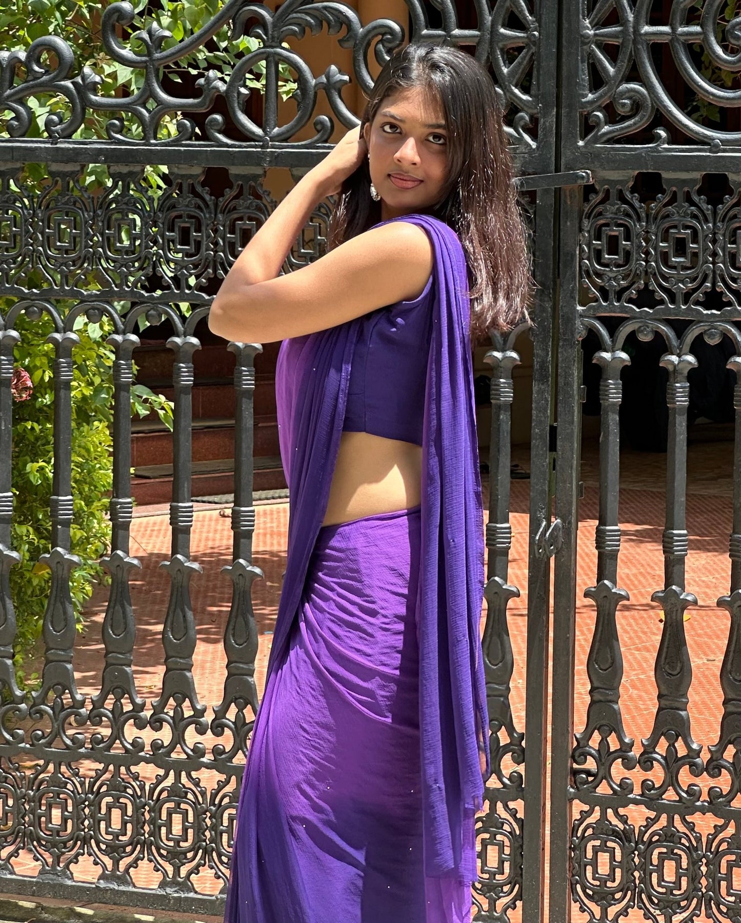 Purple Bliss - house of suhiPurple BlissSariHouse Of SuhiLavender + Purplehouse of suhi