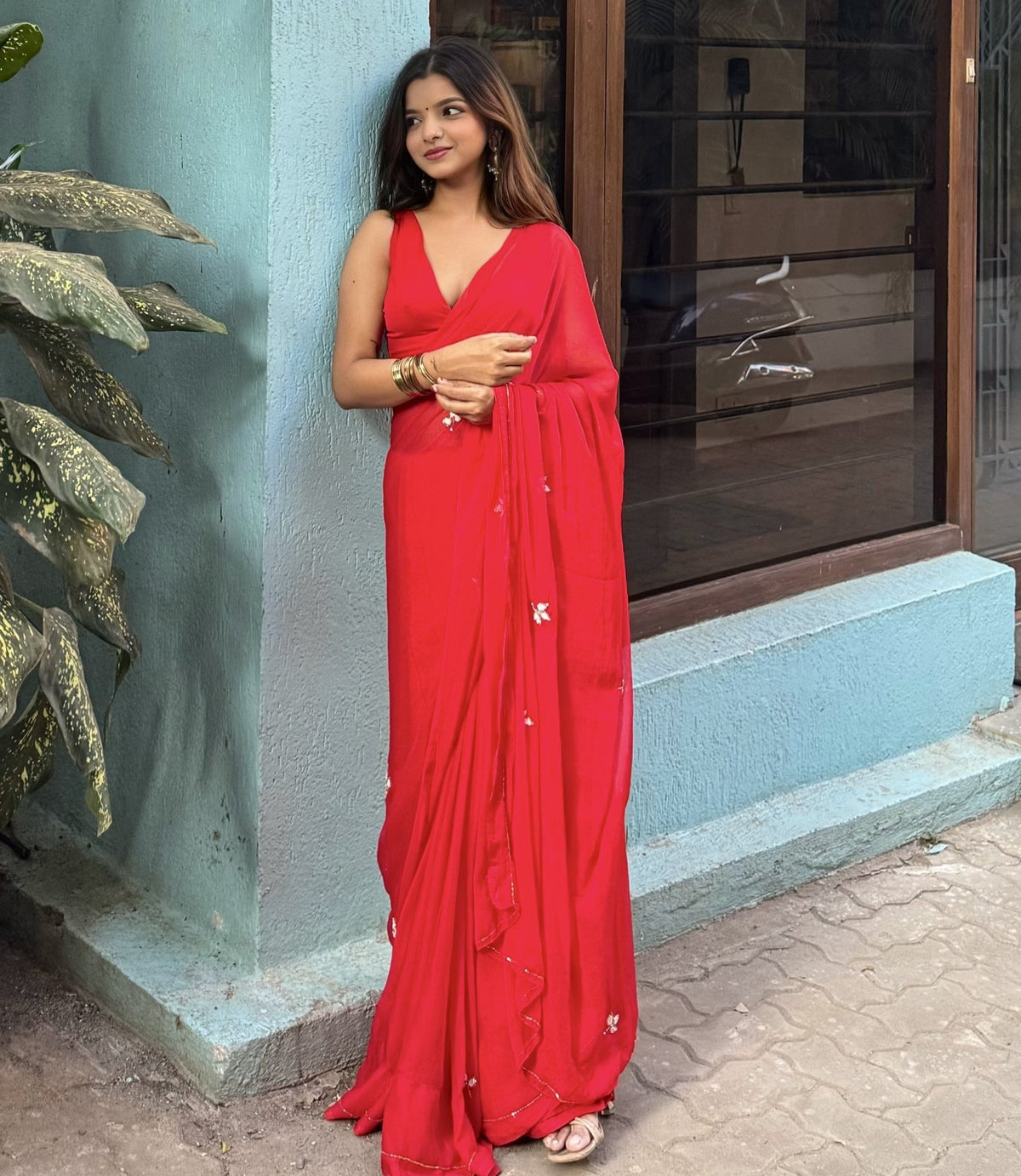 Scarlet - house of suhiScarletSariHouse Of SuhiRed 🍒house of suhi