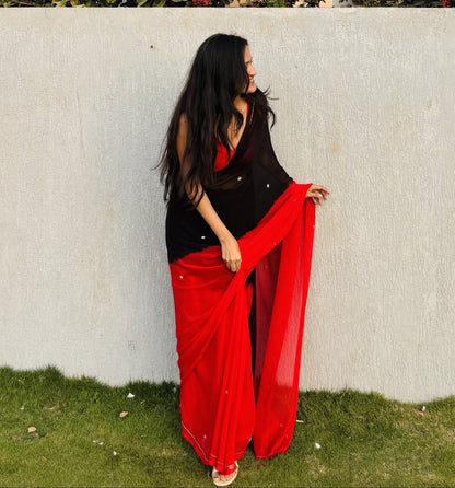 Cocktail - house of suhiCocktailSariHouse Of Suhi❤️ 🖤house of suhi