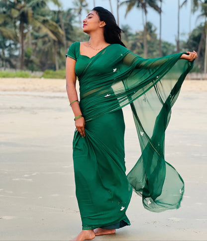 Emerald - house of suhiEmeraldSariHouse Of SuhiEmerald Greenhouse of suhi