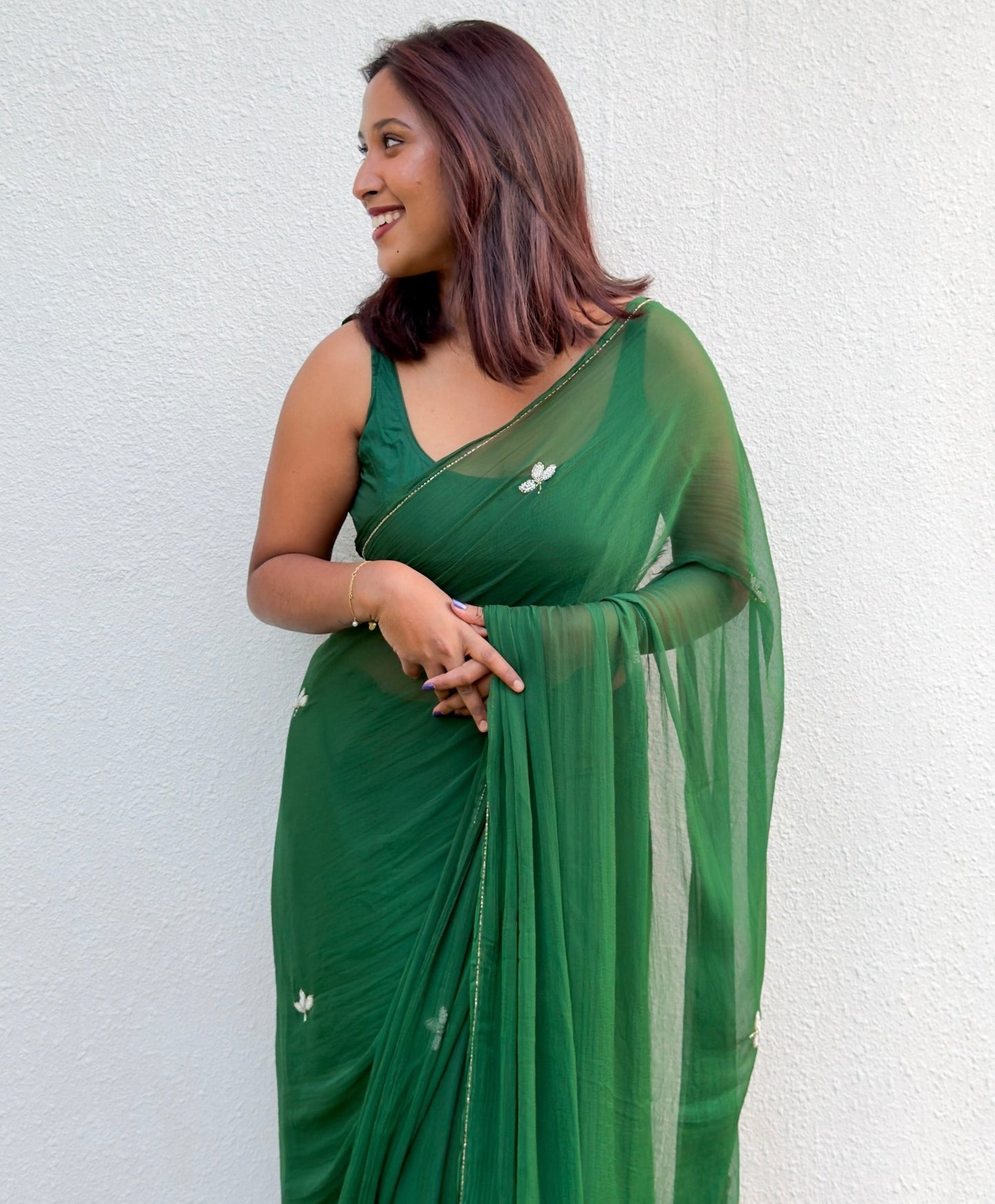 Emerald - house of suhiEmeraldSariHouse Of SuhiEmerald Greenhouse of suhi