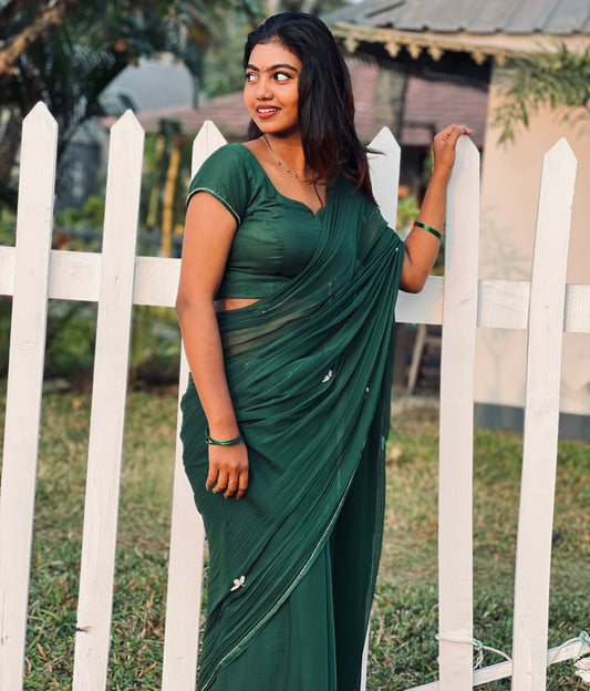 Emerald - house of suhiEmeraldSariHouse Of SuhiEmerald Greenhouse of suhi