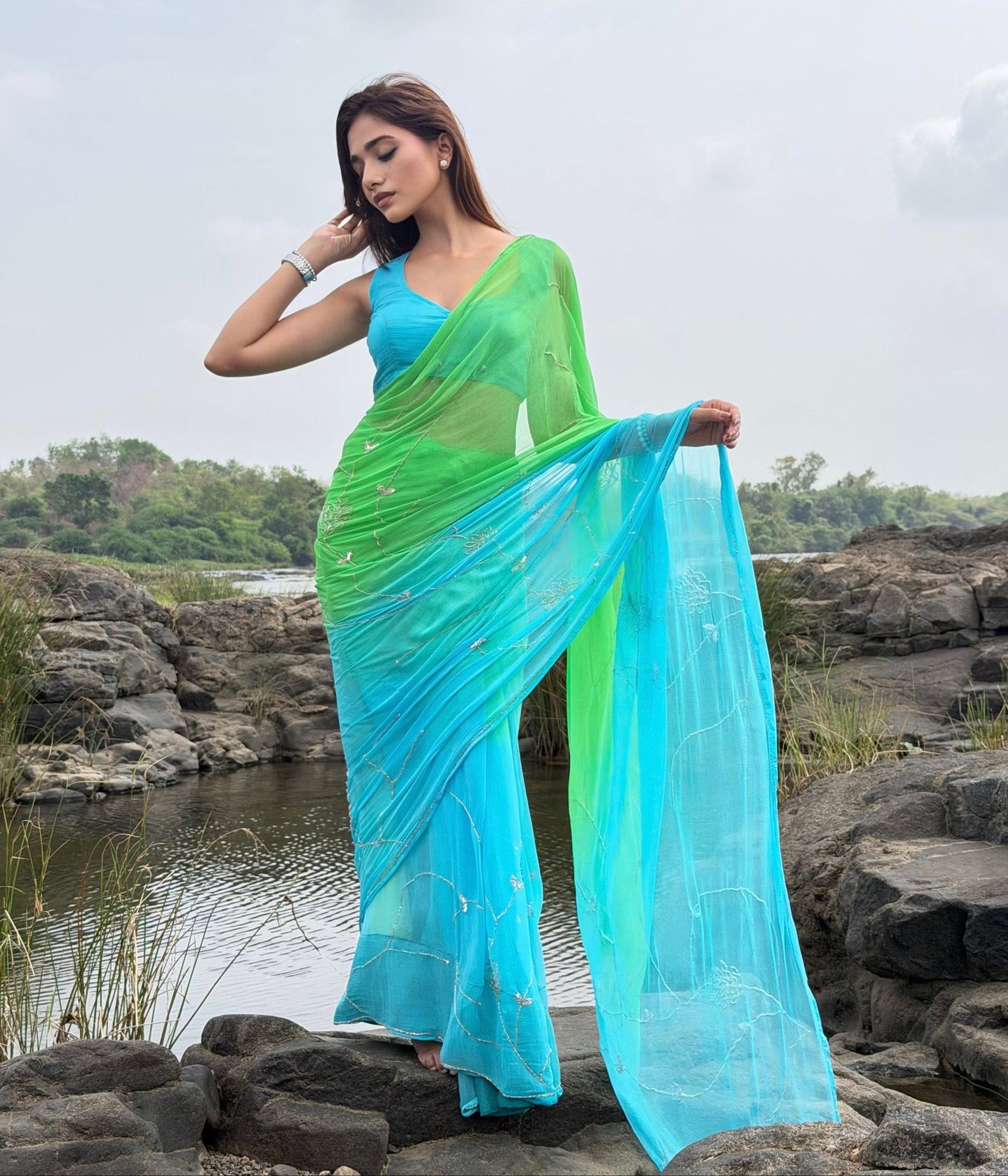 Mermaid 🧜‍♀️ - house of suhiMermaid 🧜‍♀️SariHouse Of Suhi💚 🩵house of suhi
