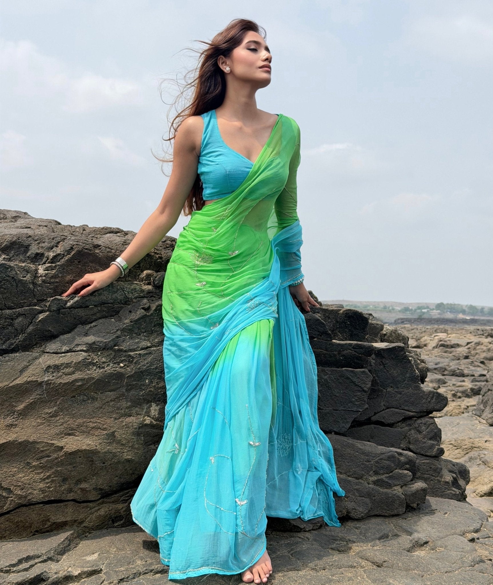 Mermaid 🧜‍♀️ - house of suhiMermaid 🧜‍♀️SariHouse Of Suhi💚 🩵house of suhi