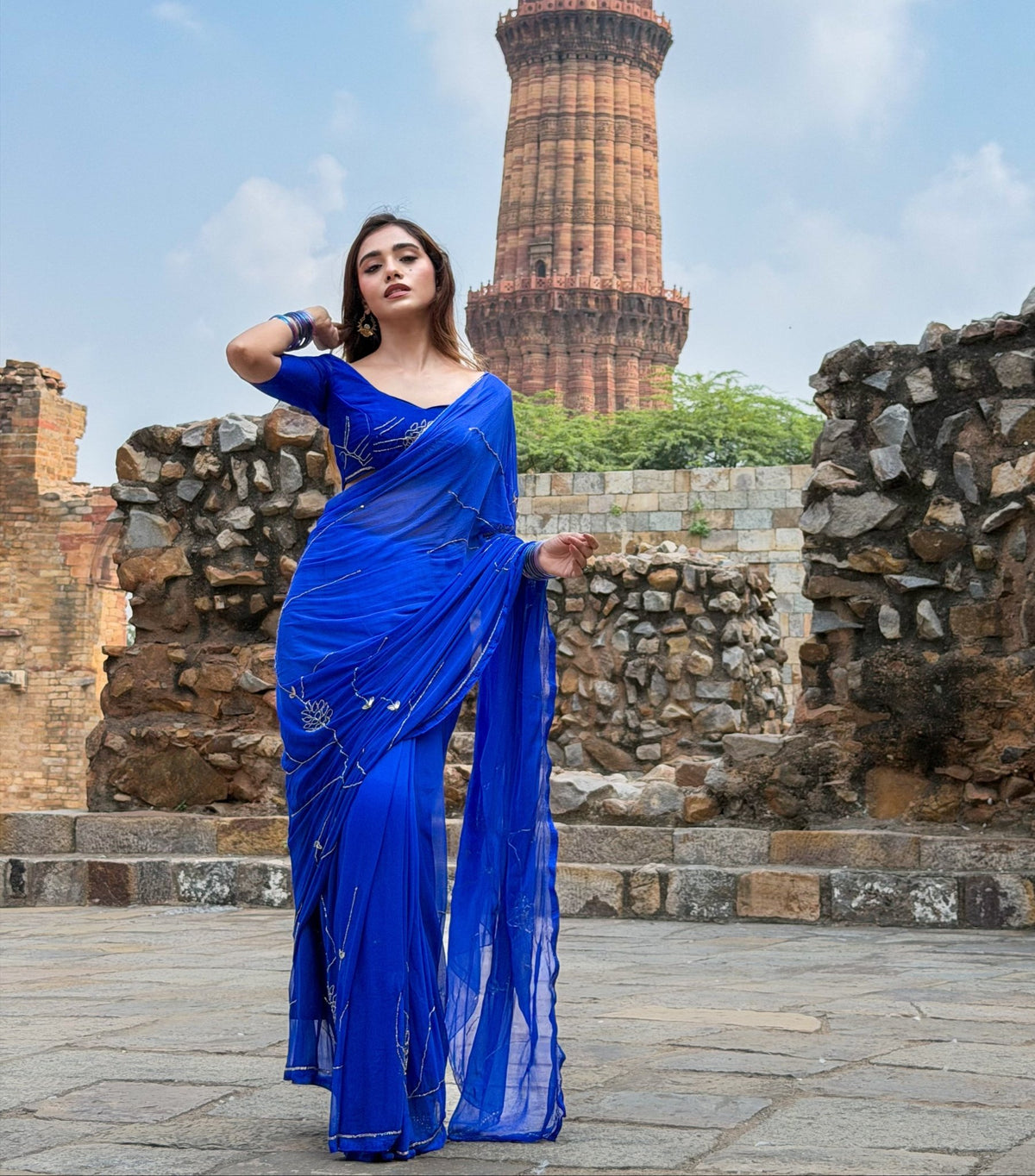 Neela - house of suhiNeelaSariHouse Of SuhiBluehouse of suhi