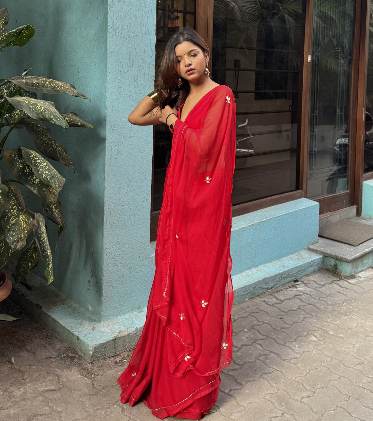 Scarlet - house of suhiScarletSariHouse Of SuhiRed 🍒house of suhi